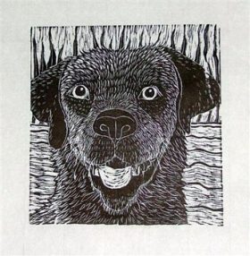 Wet Dog (7 x 7)