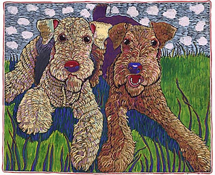 Buddies (16-1/2 x 13-3/4)