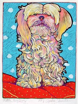 Little Big Dog (10-3/4 x 9)