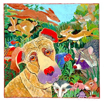 Lola's Landscape (16 x 16)