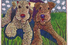 Buddies (16-1/2 x 13-3/4)