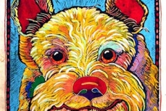 Happy Dog 2 (8 x 8-1/2)