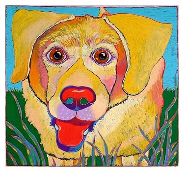 Yellow Lab (12 x 13)