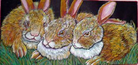 June Bunnies (6 x 12)